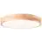 Brilliant Slimline Plafonnier Métal Bois Plastique Blanc 22W 2400lm - 830 Blanc Chaud | 345mm