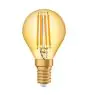 Osram Vintage 1906 LED E14 Boule Filament Dorée 4W 420lm - 825 Blanc Très Chaud | Équivalent 35W