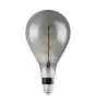 Osram Vintage 1906 LED E27 Peer Filament Smoke 160mm 5W 110lm - 818 Zeer Warm Wit | Dimbaar - Vervangt 25W